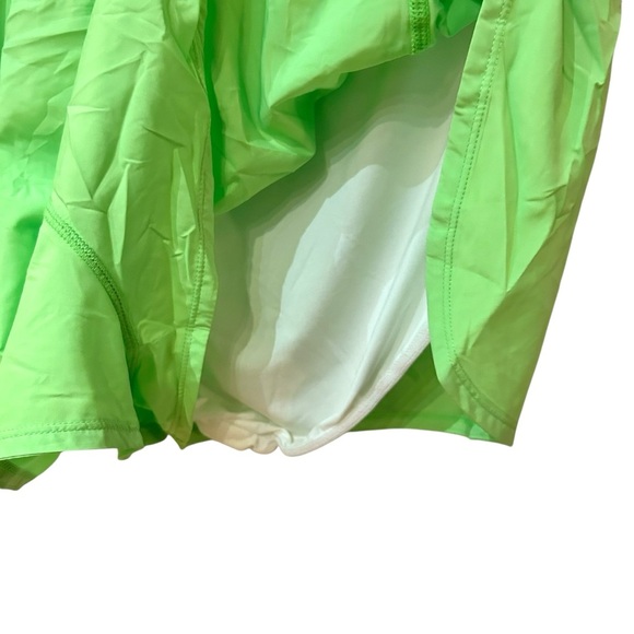 FP Movement Righteous Runsie Sz L Neon Lime Green Cutout Athletic Romper - Picture 7 of 11